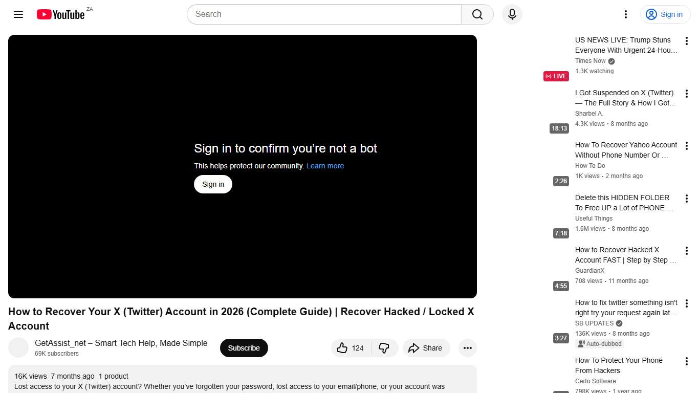 How to Recover Your X (Twitter) Account in 2026 (Complete Guide) Recover Hacked / Locked X Account - YouTube
