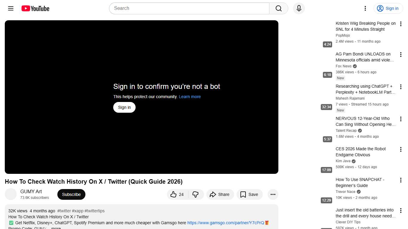How To Check Watch History On X / Twitter (Quick Guide 2026) - YouTube